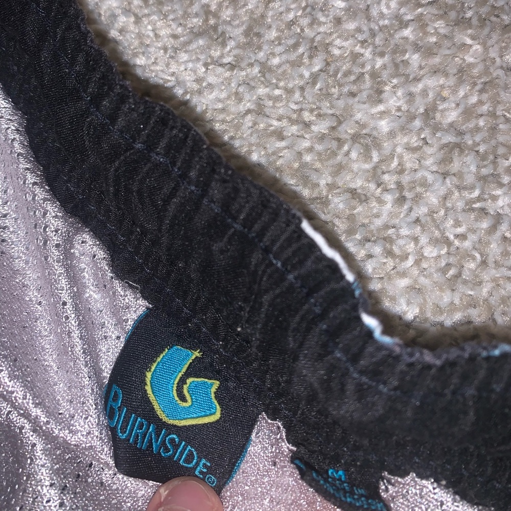 BurnSide Blue & Gray Swim Trunks size M - Picture 6 of 7